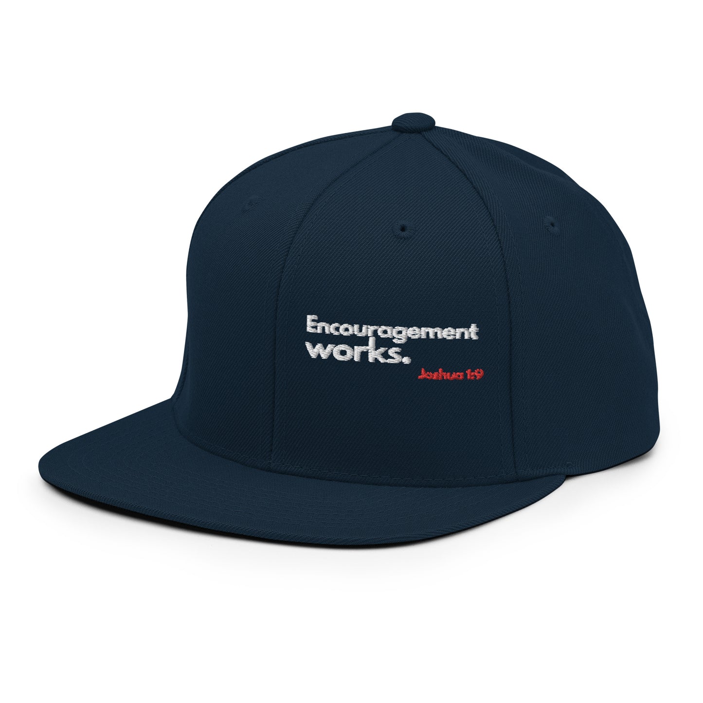 Encouragement Works: Joshua 1:9 | Snapback Hat