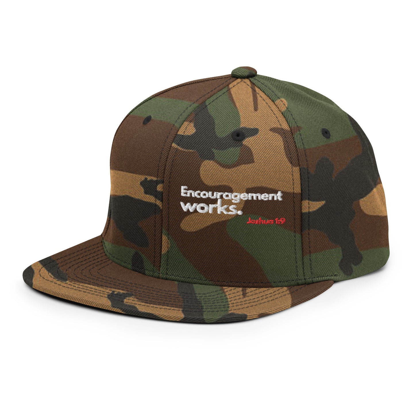 Encouragement Works: Joshua 1:9 | Snapback Hat