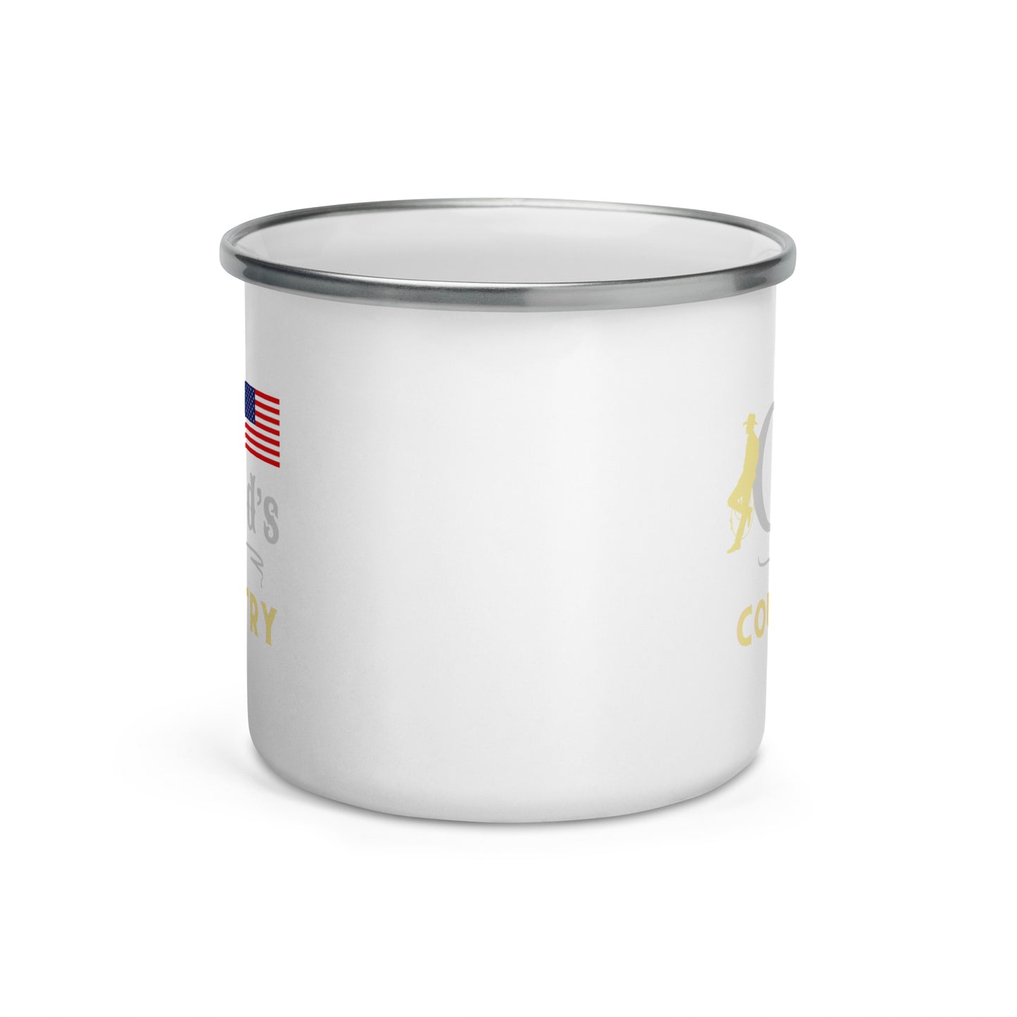 God's Country USA | Enamel Mug