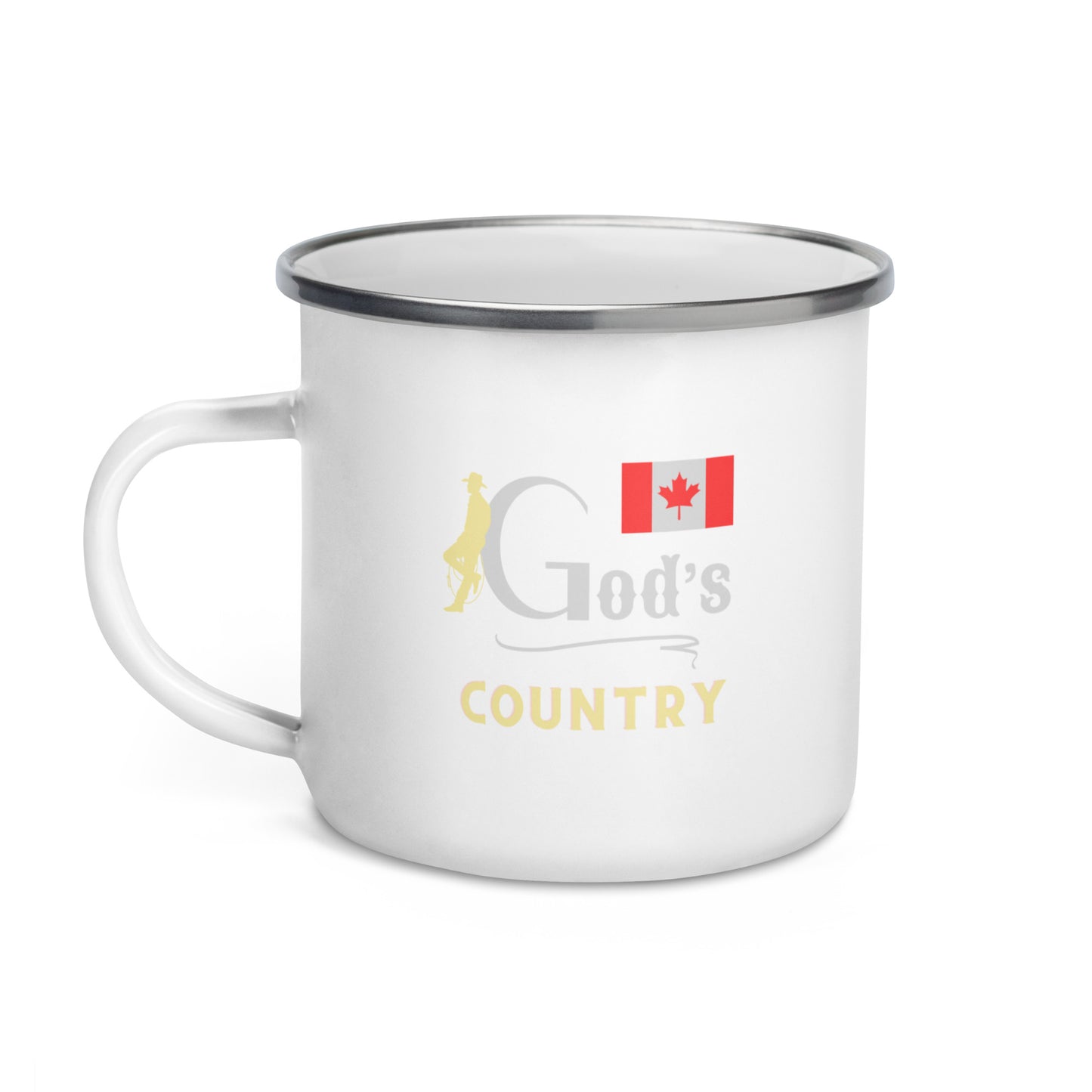 God's Country Canada | Enamel Mug