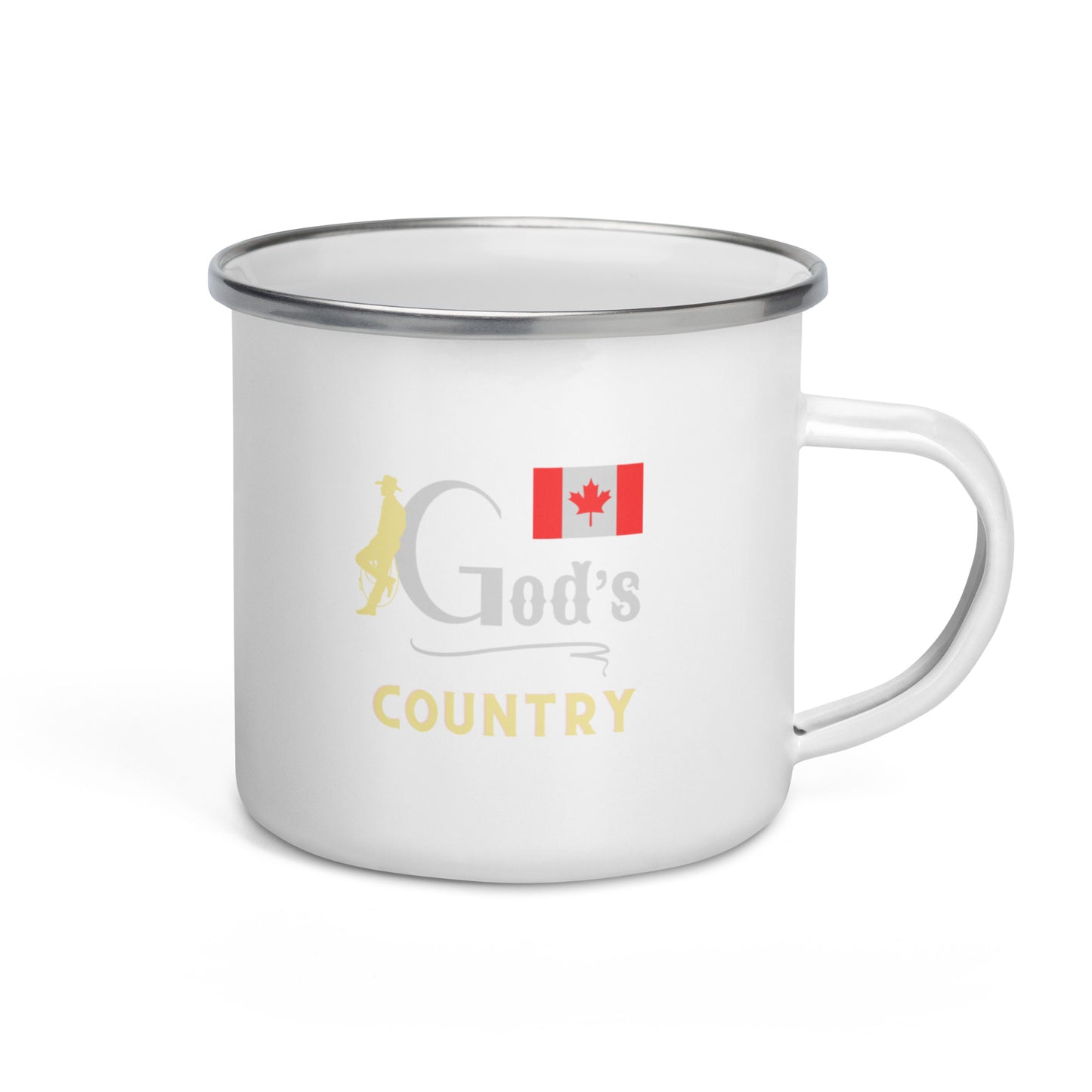 God's Country Canada | Enamel Mug