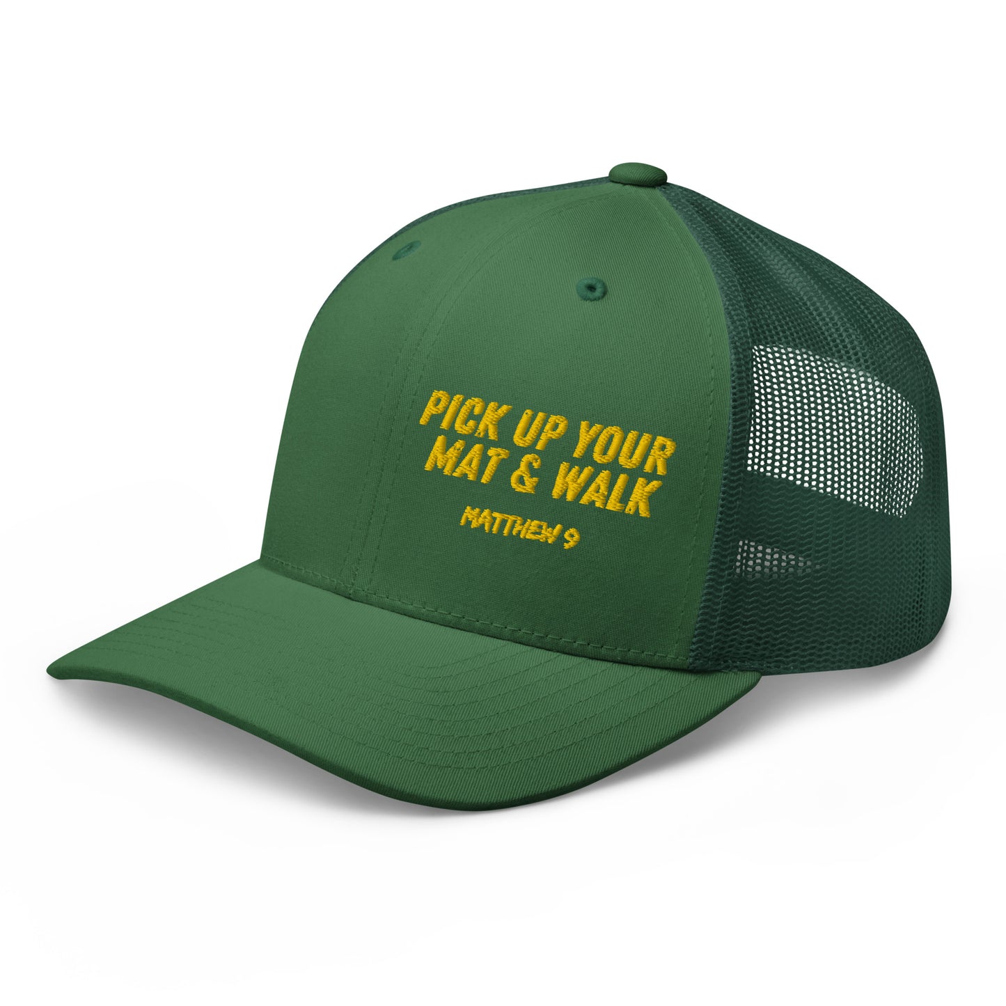 Pick Up Your Mat & Walk: Matthew 9 | Retro Trucker Hat