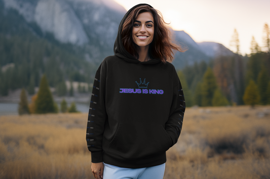 Jesus is King | Crop Hoodie