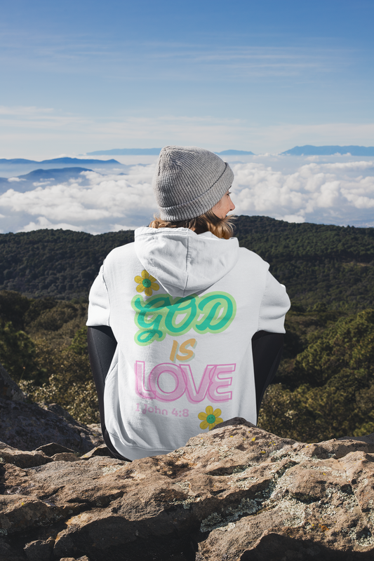 God is Love  1 John 4:8 | Hoddie