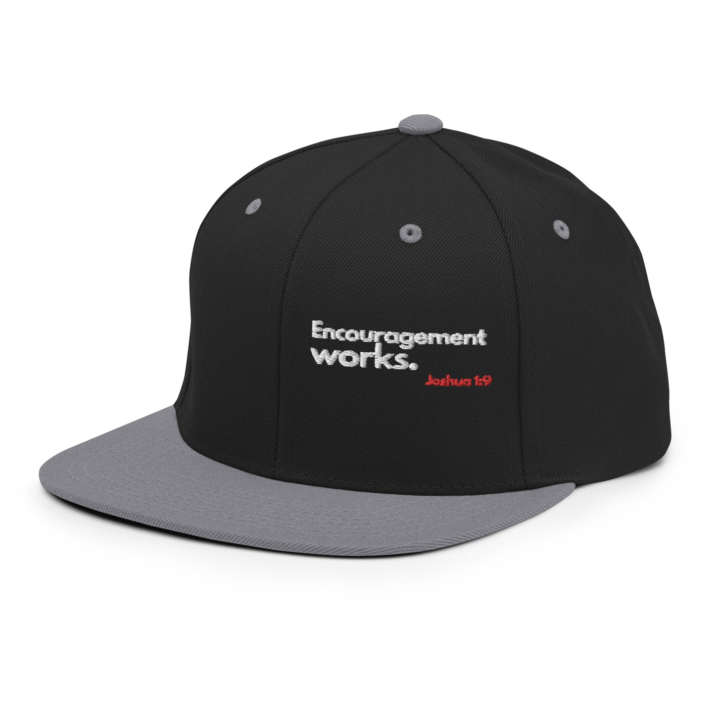 Encouragement Works: Joshua 1:9 | Snapback Hat