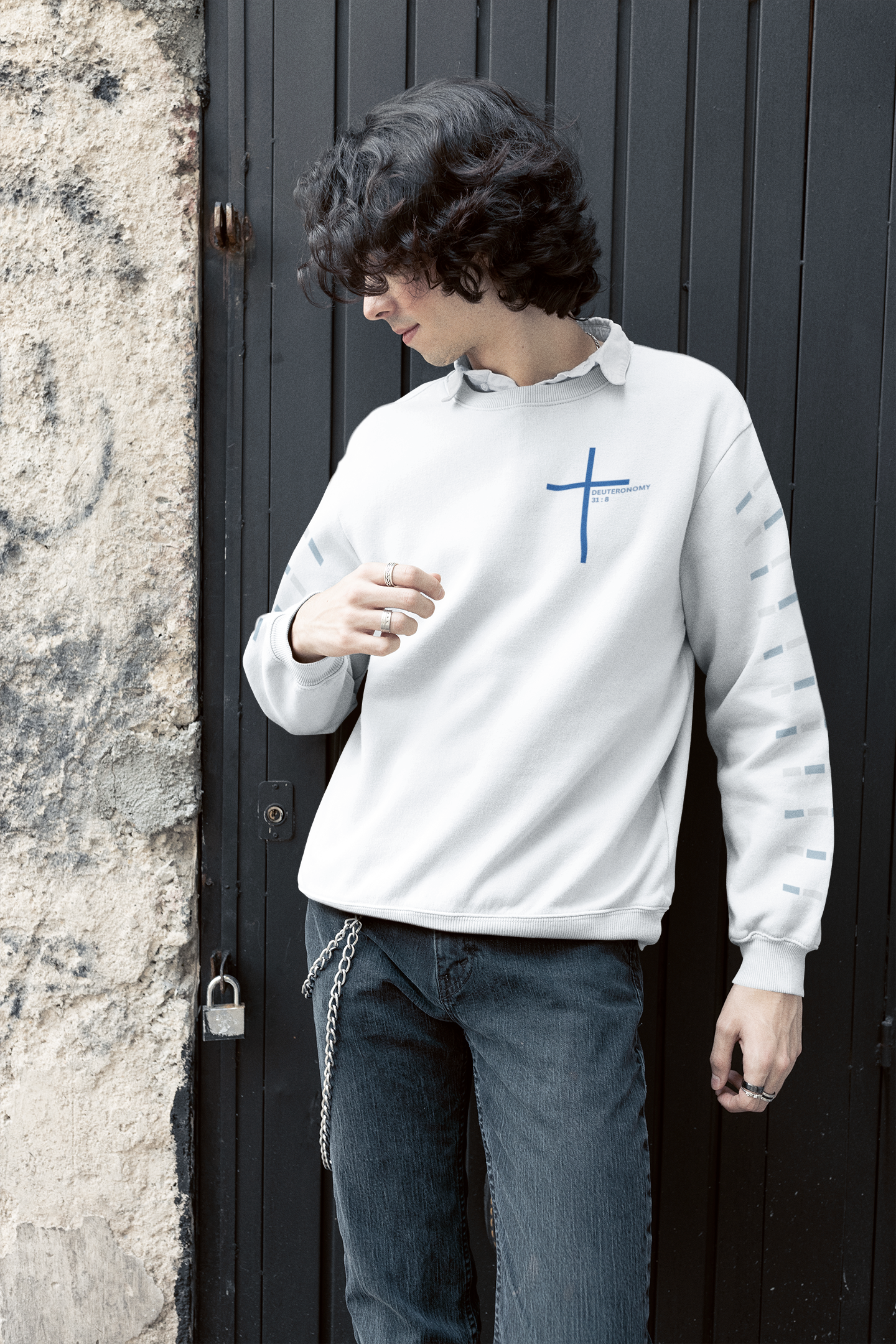 Boys Deuteronomy  31:8 | Sweatshirt