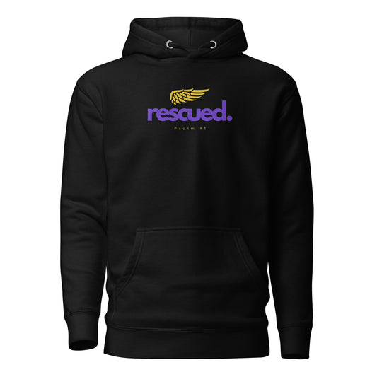 Rescued Psalm 91 | Premium Hoodie