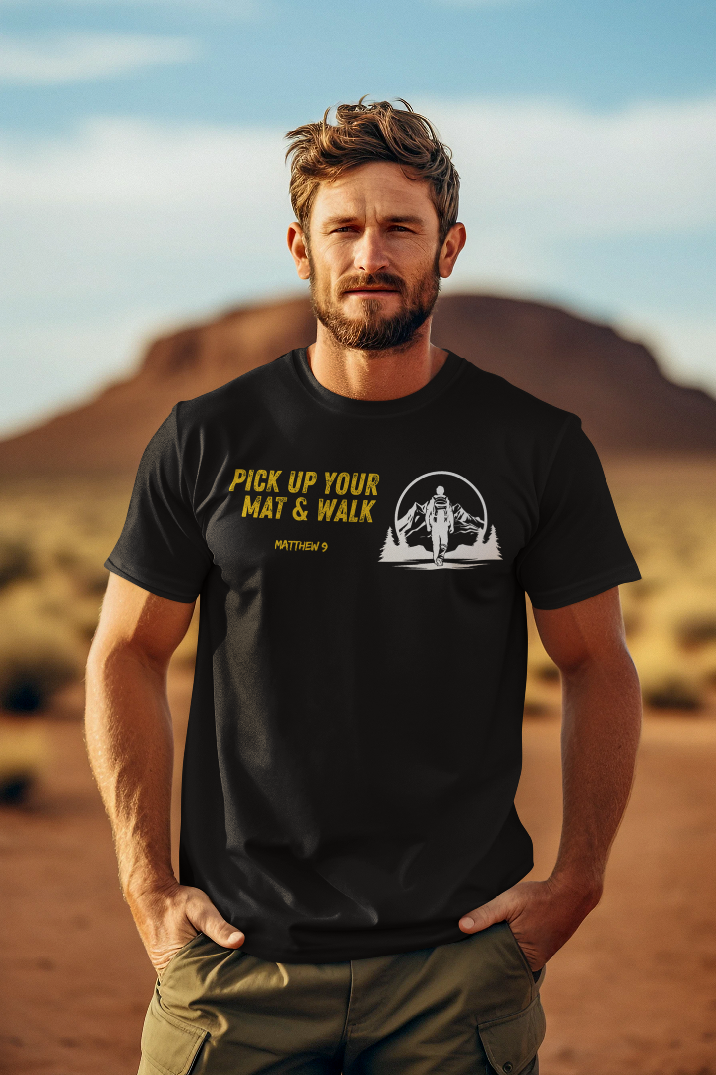 Pick Up Your Mat & Walk | T-Shirt